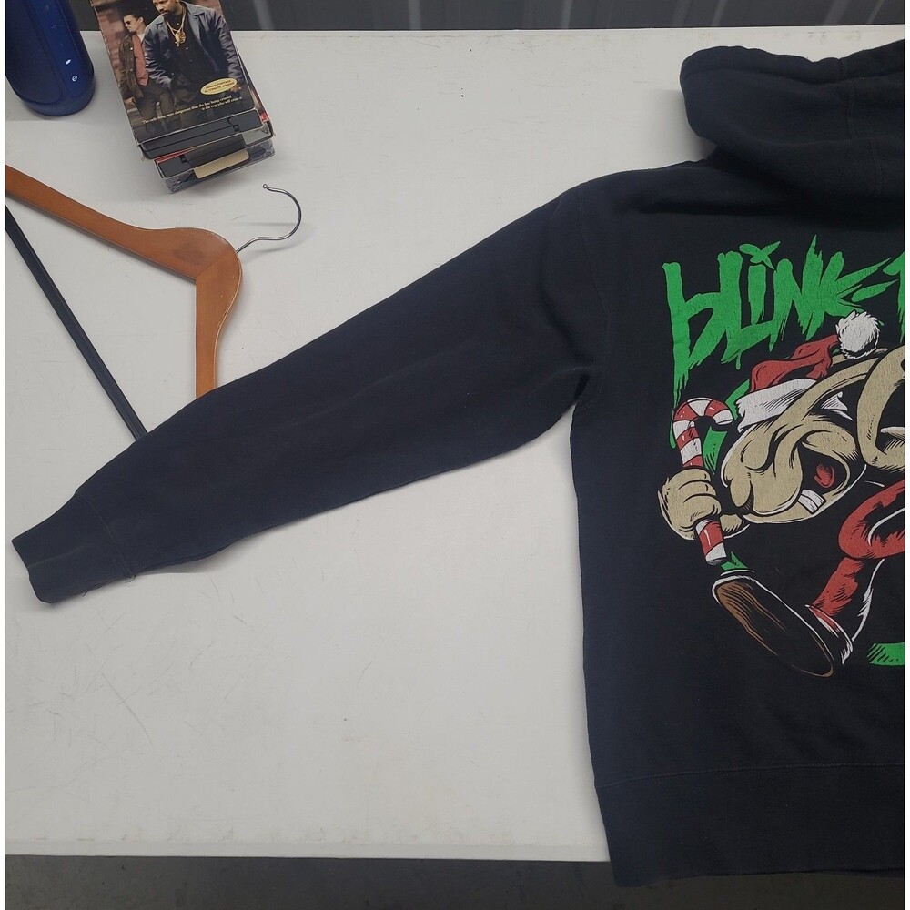 Blink 182 Full Zip Up Rabbit Hoodie Independent Trading - Picture 7 of 12